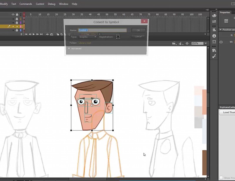 Adobe Flash 2D Rigging Video Tutorial