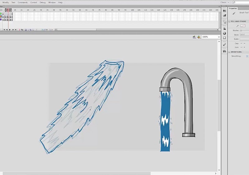 Adobe Flash animation tutorial on 2D special FX 2