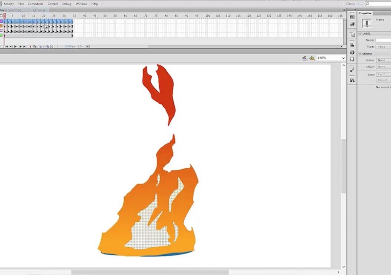 Adobe Flash animation tutorial on 2D special FX 3