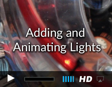 Animating Lights in the Pinball Games tvOS and iOS Starter Kit