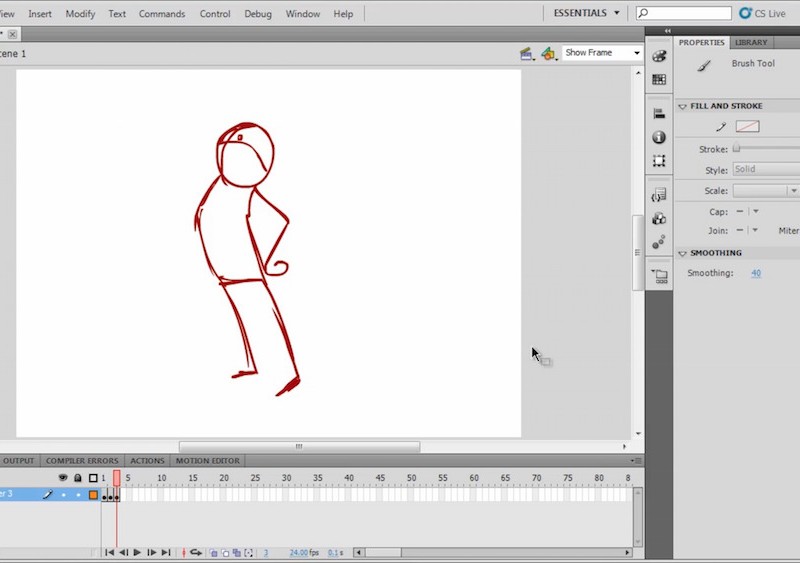 Flash Animation Body Mechanics Tutorial