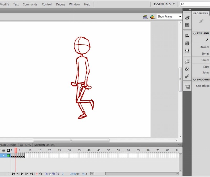 Flash Animation Body Mechanics Tutorial