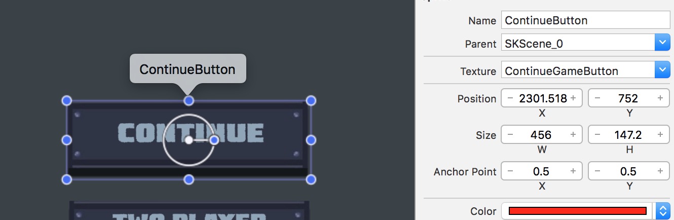 Buttons in the tvOS iOS starter kit