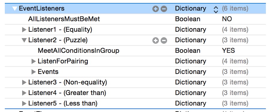 Event Listeners in the Childrens Book iOS9 App