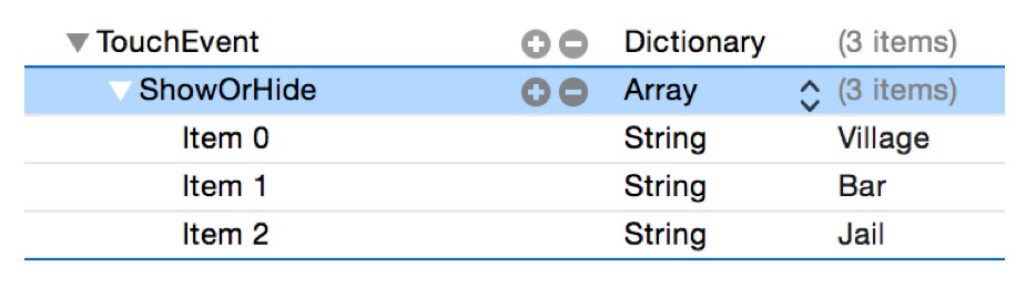 Events in the Story Tellers iOS Starter Kit 2