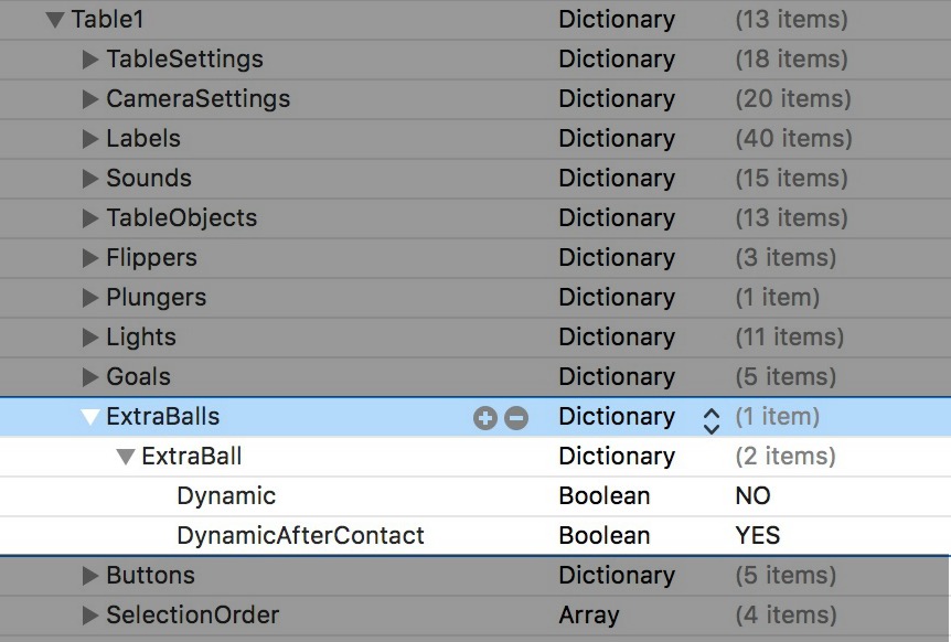 Extra Balls in the Pinball Games ioS and tvoS Starter Kit