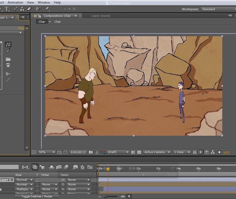 Fight Scenes Tutorial with Adobe Flash