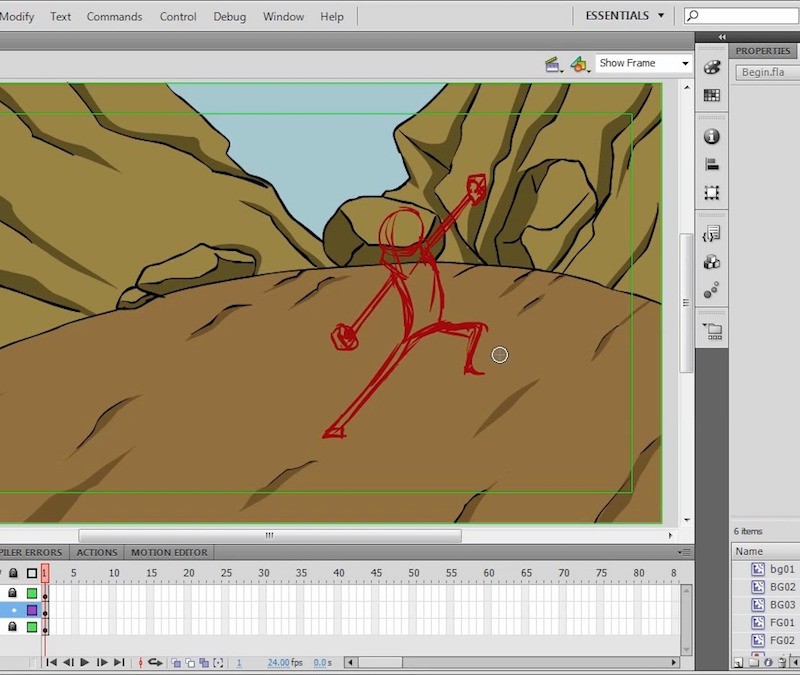 Fight Scenes Tutorial with Adobe Flash