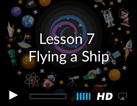 Flying a Ship in the Story Tellers Kit 2
