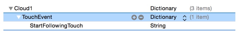 Follow Touch Events in the Childrens Book Starter Kit 1