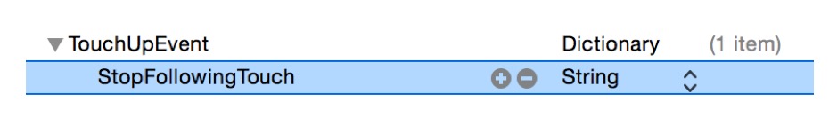 Follow Touch Events in the Childrens Book Starter Kit 2