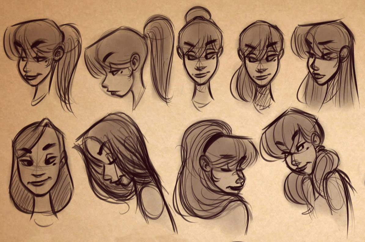 how to draw cherry preview heads