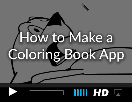 How to make a coloring book app with Xcode