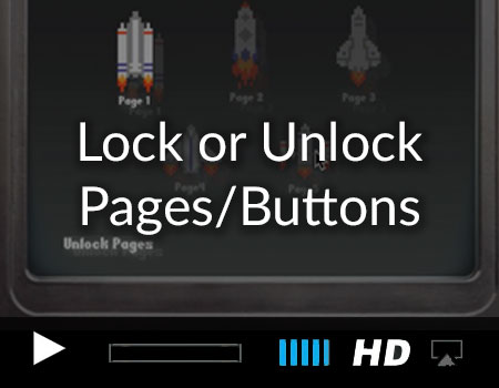 Lock or Unlock Pages in the Story Tellers Kit 2