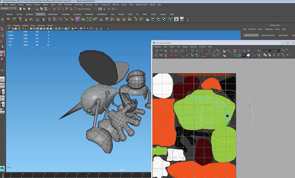 Painting Video Tutorial in Maya