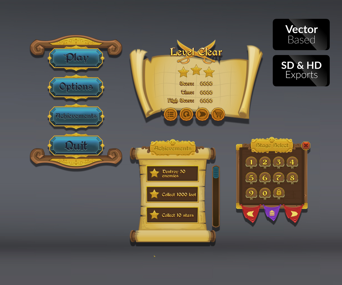 Royalty free game art