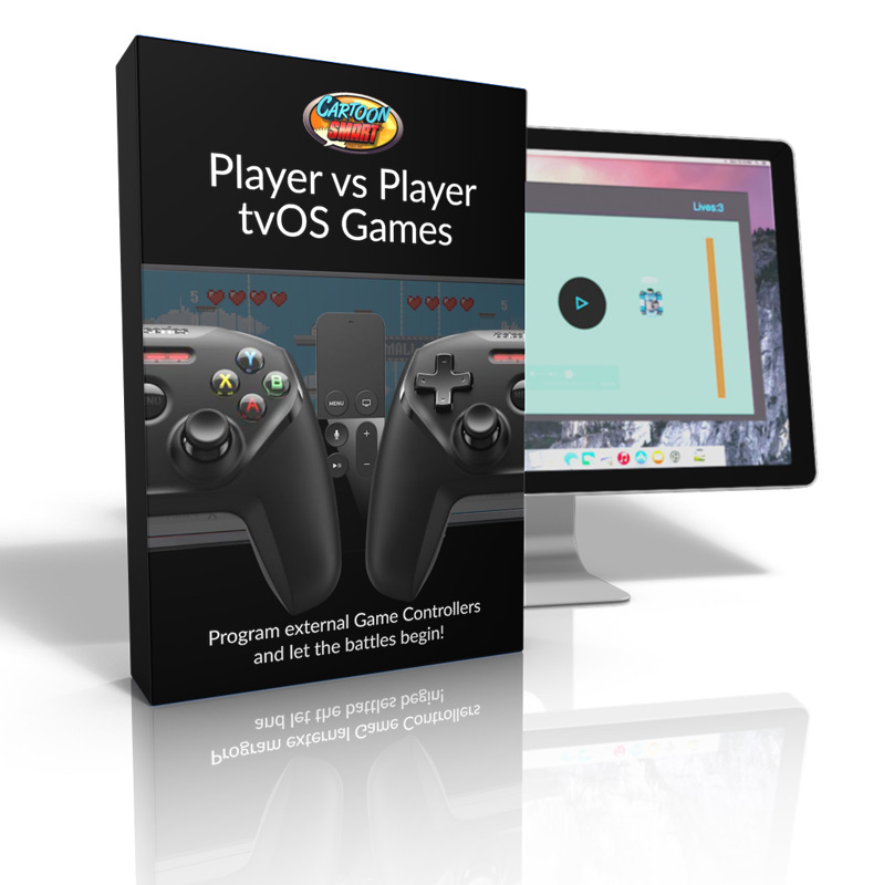 Video from the demo app made with our Player vs Player tvOS video tutorials