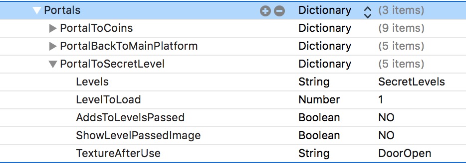 Portals in the tvos ios starter kit 5