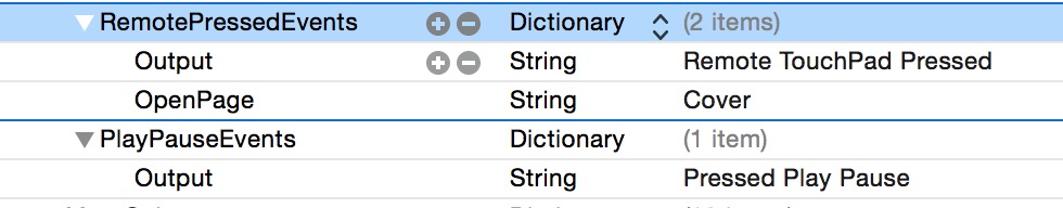 Press Events in the tvOS Starter Kit