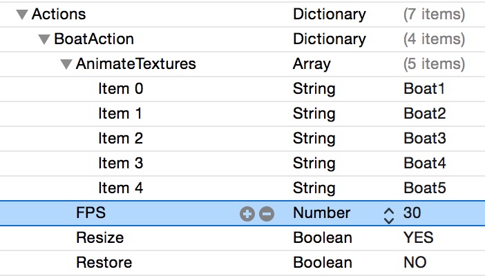 Running SKAction for animated textures