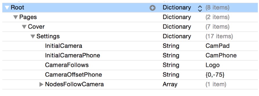 SKCameraNode follow Node