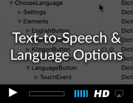 Text to speech for iOS Apps in Childrens Book