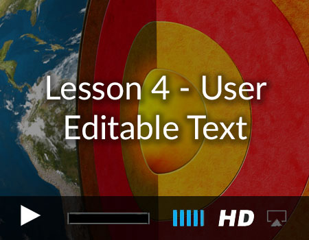 User editable text in Xcode