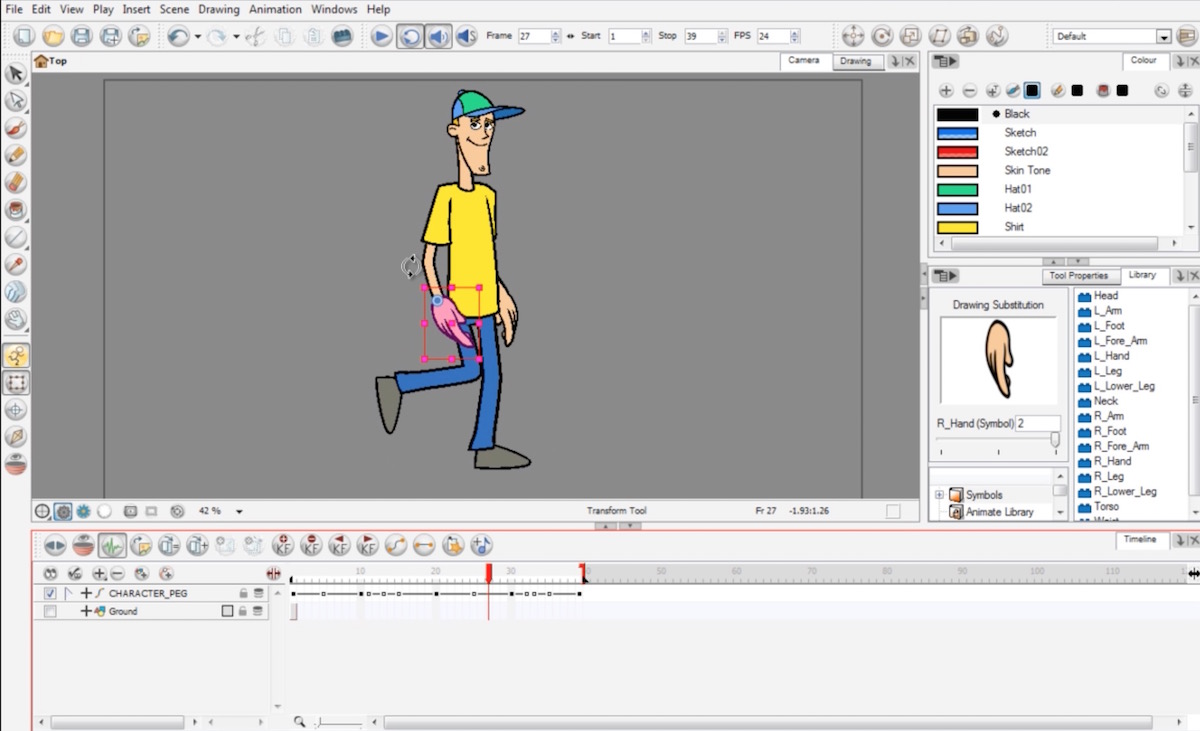 Walk and Run Cycles Video Tutorials for Toon Boom Animate