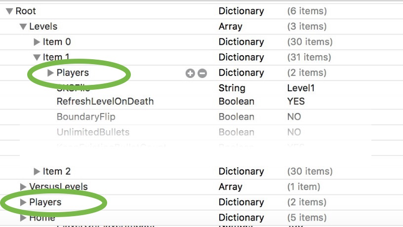 Where to define player dictionaries